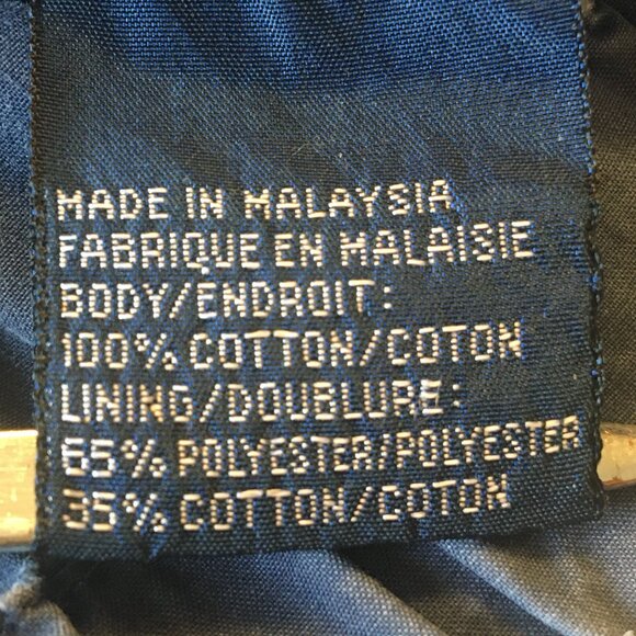 VTG Tommy Hilfiger Windbreaker Jacket XL Navy Red 90s Colorblock Sailing - Picture 15 of 16